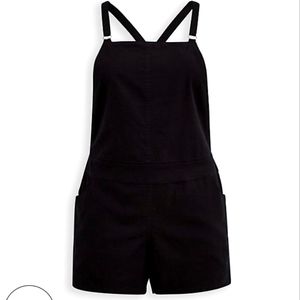 Torrid Shortall - Stretch Linen Black